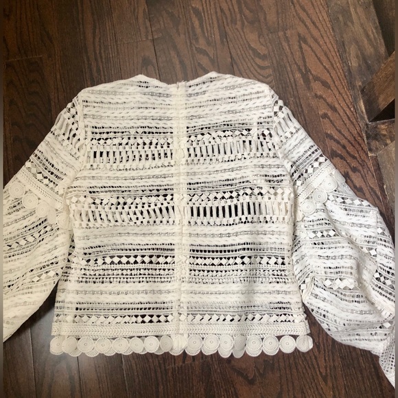 Asilio  Girl Almighty Lace Balloon Sleeves Top - Picture 8 of 9